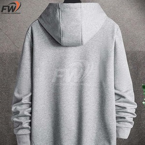 Sudadera con capucha de manga larga de color sólido de primera calidad para hombre, sudadera holgada de estilo urbano para otoño e invierno para hombre - Product Image 2