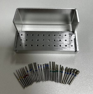 Juego de brocas dentales y accesorios de 30 piezas, fresa de diamante de alta velocidad, pieza manual de acero para odontología, para dentistas, de Endopro care - Product Image 6