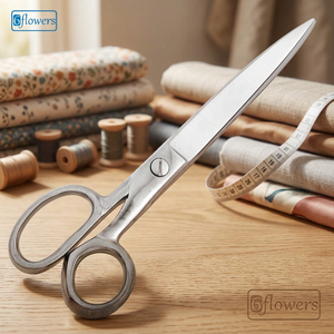 Tijeras Industriales Profesionales Premium para Zurdos, de Acero Inoxidable, con Borde Liso y Acabado Pulido - Product Image 2