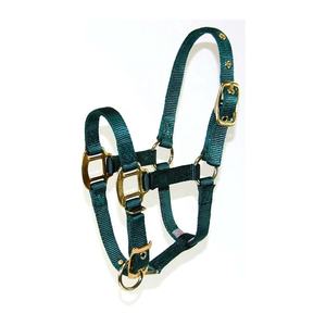 Meilleur vendeur bleu marine 3/4 \ "Nylon réglable menton cheval licou équipement équestre équin de haute qualité pour animaux de compagnie et chevaux - Product Image 5