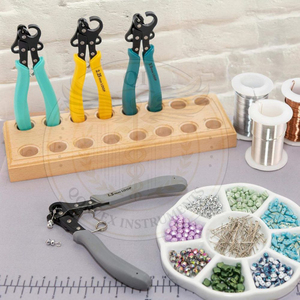 QORVEX INSTRUMENTS One Step Looper Stainless Steel Create Trim Consistent 1.5 mm Loops for Jewelry Use with 18-26g <b>Craft</b> <b>Wire</b> - Product Image 5