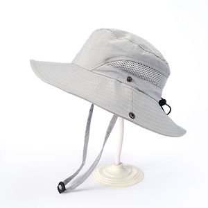 Chapeau Bob Unisexe en Nylon Décontracté Anti-UV à Large Bord Pliable pour Activités de Plein Air, Ski, Pêche, Randonnée, Plage et Safari - Product Image 1