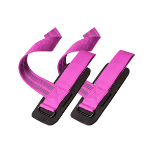 Sangles de levage doubles antidérapantes en néoprène et coton, réglables, pour la sécurité des poignets, pour la musculation, légères et respirantes, pour la salle de sport - Product Image 1