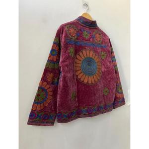 Handmade High Quality Embroidered Cotton Suzani <b>Jacket</b> Boho Festival Coat Gift for Her <b>Women</b> Autumn Customizable - Product Image 5