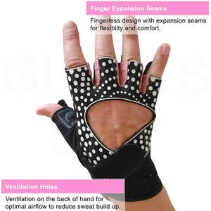 High Quality Heavy Duty Fitness Workout Gym Gloves Professional Anti <b>Slip</b> Grip Weight Lifting Gloves for Hand Protection - Product Image 4