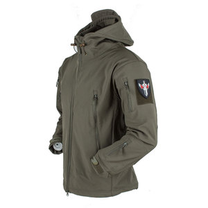 Veste de randonnée softshell imperméable pour homme avec protection coupe-vent et anti-pluie pour les activités en montagne, en plein air et en hiver Fortleo - Product Image 3