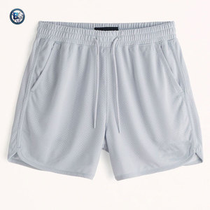 Pantalones cortos de malla con logotipo personalizado, pantalones cortos de malla de nailon y poliéster para hombre, pantalones cortos deportivos de malla para correr para hombre - Product Image 1