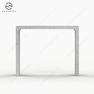Sunshine Marble <b>Console</b> <b>Table</b> Minimalist Modern <b>Entry</b> Living Room Furniture Stable Leg Design - Product Image 2