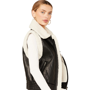 Chaleco de Cuero con Flecos Estilo Vaquero Occidental para Mujer, Precio de Fábrica, Marca Privada, Fabricante Mayorista - Product Image 3