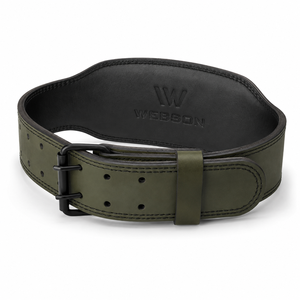 Ceinture de musculation Webson en cuir 10 mm, réglable, antidérapante, pliable, soutien lombaire, entraînement de force, unisexe, fermeture à boucle - Product Image 3