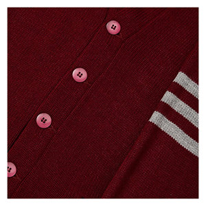 Suéter de punto extralargo de lana/cachemira con cuello en V de calidad premium Cook ForCustom con logotipos de hermandades, fraternidades, escuelas, colegios y universidades - Product Image 4