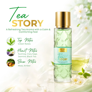 Bruma Perfumada para Cabello y Cuerpo Profesional de 210 ml, Aroma Floral Refrescante Cindy Bloom Tea Story, Larga Duración - Product Image 2