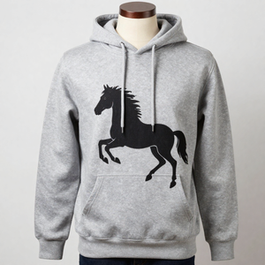 เสื้อฮู้ดดี้พิมพ์ลายพัฟ 500 GSM ผ้าฝ้ายฟลีซหนานุ่ม พร้อมบริการปรับแต่งแบบ OEM ODM - Product Image 3