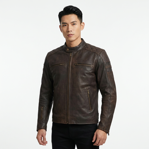 เสื้อแจ็คเก็ต Ling315-Autumn Safari แบบกระดุมแถวเดียว ทอผ้าแบบลำลอง ไซส์ใหญ่ กันน้ำ บุด้วยขนเป็ด สำหรับผู้ชาย เหมาะสำหรับกิจกรรมกลางแจ้ง - Product Image 2