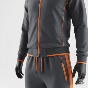 Ensemble de survêtement pour homme, veste de sport à séchage rapide, pantalon assorti, vêtements de sport pour la salle de sport, le fitness, le jogging, les sports de plein air - Product Image 6