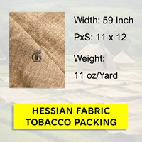 Tissu en toile de jute de 59 pouces, 11 oz, pour emballage de tabac, tissu durable, fabricant en gros Goodman Global Bangladesh