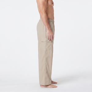 Men's Wide Leg Cargo <b>Wind</b> <b>Breaker</b> Pants 100% Nylon Polyester Loose Fit Full Length Light Weight Summer 320GSM <b>Wind</b> <b>breaker</b> Men - Product Image 3