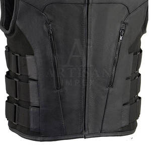 Chaleco de Cuero sin Mangas para Hombre, Otoño Invierno, Mejor Calidad, Nuevo, Transpirable, en Oferta Online - Product Image 6