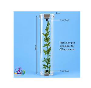 Chambre d'échantillonnage végétal personnalisée pour olfactomètre, équipement de laboratoire d'entomologie, recherche et tests sur le comportement des insectes - Product Image 4