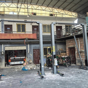 Elevador Hidráulico de Dos Postes para Estacionamiento de Autos, Precio de Fábrica Yichen, con Dos Espacios de Estacionamiento, Capacidad de 6 Toneladas, Altura de Elevación >72.8 Pulgadas - Product Image 4