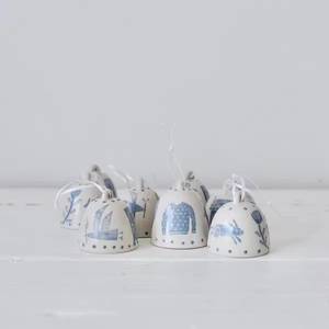 Campana Navideña Rústica de Metal Galvanizado con Diseño Vintage en Relieve, Adorno Colgante para Árbol con Cuerda de Yute, Venta al Por Mayor - Product Image 2