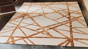 Alfombra de Lana de Diseño Personalizado de Lujo, Hecha a Mano – Alfombra Grande Premium para Salas de Estar Elegantes - Product Image 3