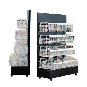 Estanterías de Supermercado de Una Sola Capa de Alta Resistencia con Capacidad de 120-160 kg, Modelo A34 de Fábrica OEM de Vietnam - Product Image 1