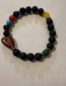 Handmade Eco-Friendly Resin Angel <b>Bracelet</b> with Stylish Florals for Women Souvenir Customizable Size/Color Daily & Party Use - Product Image 3