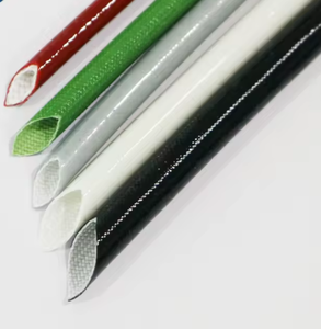 Manchon en fibre de verre isolé thermiquement et ignifuge, recouvert de silicone, pour applications à haute température, homologué 600V - Product Image 2