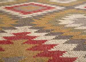 Alfombra Decorativa Lavable, Tejida a Mano, de Yute y Lana, para Sala de Estar, Dormitorio y Estudio - Product Image 4