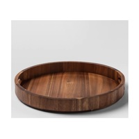 Plateau de petit-déjeuner en bois fait main, planche de service pour crêpes, gaufres, toasts, pâtisseries, fruits et friandises du matin