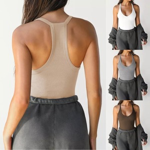 Chaleco de Yoga Reductor para Mujer, de Alta Elasticidad, Estilo Deportivo, Top de Yoga con Doble Forro de Poliéster, Color Negro - Product Image 5