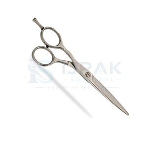 Ciseaux à cheveux professionnels en acier inoxydable, pointe acérée, manche long, pour droitiers, outil de coiffure - Product Image 3