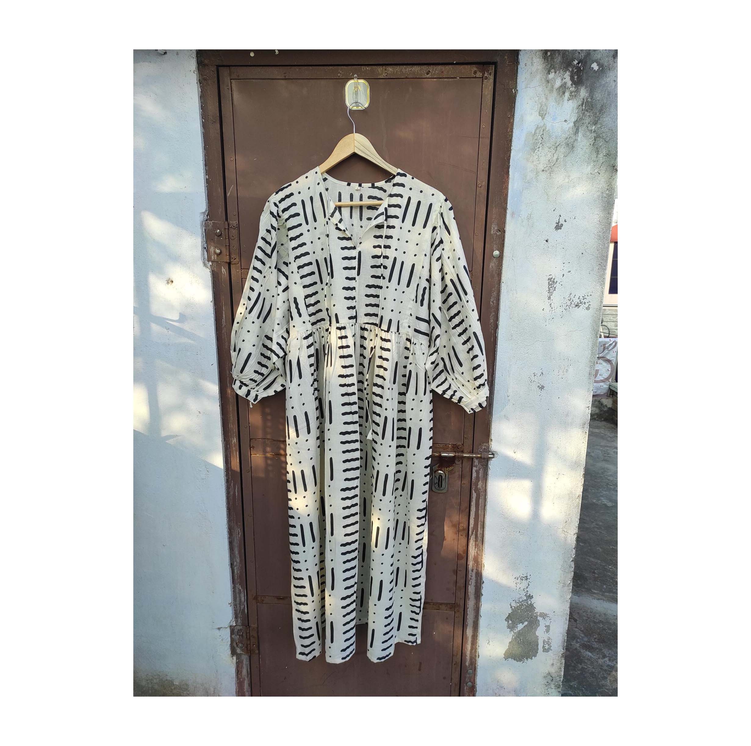 green emerald velvet dress White Vintage Women Ruffles Chiffon Lace Dress I Love that Boho main image 0