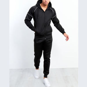 Conjunto Deportivo para Hombre, 2026, Gran Venta, Bordado, Transpirable, 100% Algodón, Sudadera con Capucha, Pantalones Jogger, Ropa de Gimnasio, Otoño Invierno, Casual - Product Image 1