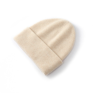 100% Merino Pure Wool Warm Knitted <b>Hat</b> <b>Winter</b> <b>Hats</b> <b>Men</b> Women Solid Pattern Common Fabric Casual Wholesale - Product Image 5