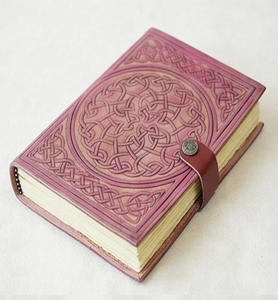 Diario de Cuero Genuino con Diseño de Mandala Celta, Cuaderno de Estilo Antiguo al por Mayor - Product Image 2