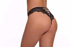 Braguitas de Bikini Románticas con Logotipo Personalizado para Mujer, de Nailon y Spandex, Cintura Media, Ecológicas, Transpirables, de Secado Rápido, Tallas Grandes - Product Image 3