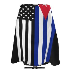 Capa de Peluquería Personalizada con Logotipo y Marca, Negra, Impermeable, de Nailon, Poliéster y Satén, Cómoda, para Salón de Belleza y Barbería, con Detalles Metálicos - Product Image 3