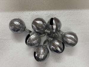 Antique Silver-Plated Engraved Brass Cow Bells Decorative Rustic Chime Hanging Home <b>Garden</b> Decor Crafts Wholesale Bulk Lot - Product Image 5