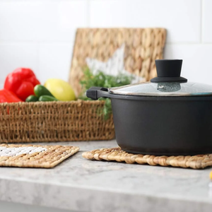 Manteles individuales de jacinto de agua tejidos a mano para mesa de comedor, salvamanteles para platos, ollas y sartenes, regalo de San Valentín de Vietnam - Product Image 3