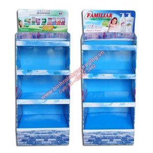 Expositor de Cartón Corrugado Plano Personalizado de Fábrica en Vietnam para Promociones Minoristas - Product Image 3