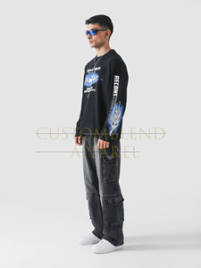 เสื้อยืดแขนสั้นทรงปกติ ผ้าฝ้ายถัก 100% เป็นมิตรกับสิ่งแวดล้อม พิมพ์ลายโลโก้ด้วยผ้าไหม สกรีนลาย  สำหรับผู้ชายและผู้หญิง รุ่นใหม่ล่าสุด - Product Image 5