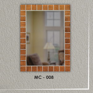 Contemporary Mosaic Designer <b>Mirror</b> Sleek and Modern Design to Complement any Decor Art Decor - Product Image 2