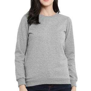 Sweat-shirt d'hiver imprimé pour femme, coupe-vent, séchage rapide, style streetwear - 100 % coton, écologique, logo personnalisable sur le devant, tailles variées - Product Image 1