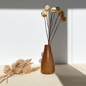 Florero de Madera Hecho a Mano para Decoración del Hogar, Florero Decorativo de Madera de Mango Natural para Decoración de Sala de Estar - Product Image 6