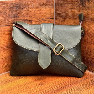 Sac à bandoulière Vintage en cuir véritable pleine fleur pour femmes grande capacité à la main en cuir de vache bandoulière sac à main sac à main de luxe - Product Image 3