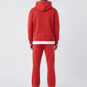 Chándal Holgado con Logotipo de Pedrería, Estilo Hip Hop, de Alta Calidad, Precio Mayorista Asequible, Chándal Deportivo Holgado y Pesado - Product Image 3