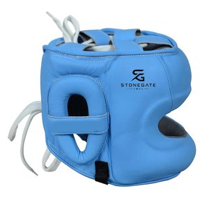 Protector de Cabeza de Boxeo con Logotipo Personalizado, Ligero, Transpirable, de Cuero, Ajustable, para Entrenamiento de Kickboxing 2026 - Product Image 3