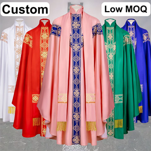 Robes de Pasteur et de Ministre en Polyester Printemps 2026, Conception Personnalisée, Vente en Gros, Robes de Clergé Européen, Robes Chrétien Orthodoxes - Product Image 1